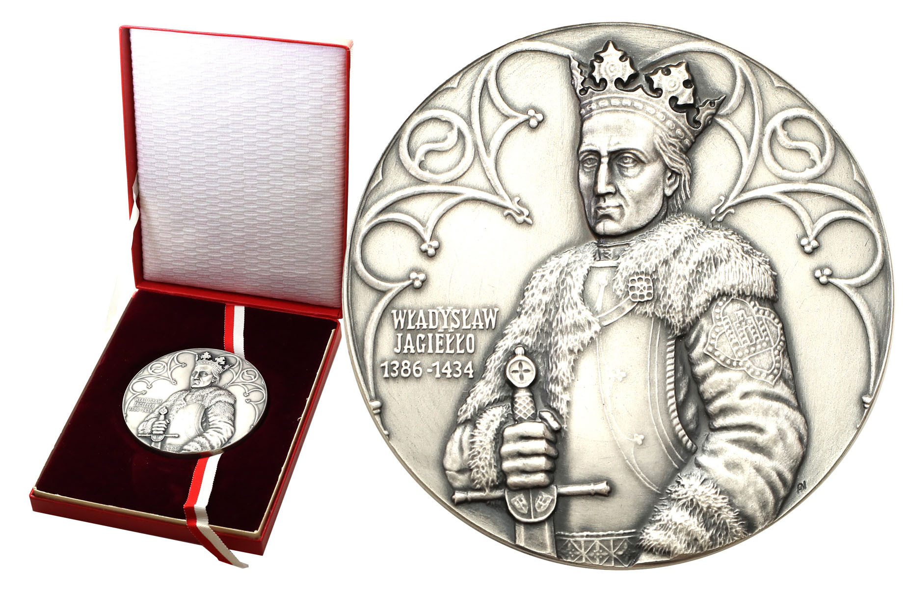 Medal Władysław Jagiełło - Grunwald, SREBRO